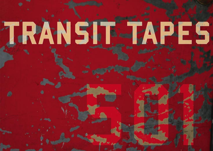 Transit Tapes Logo Paint Peeling