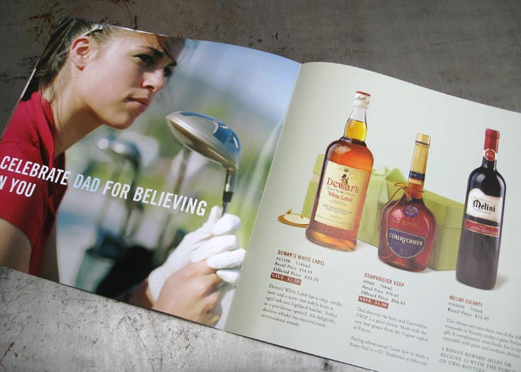 LCBO Celebrate Dad Father's Day Insert Spread 1