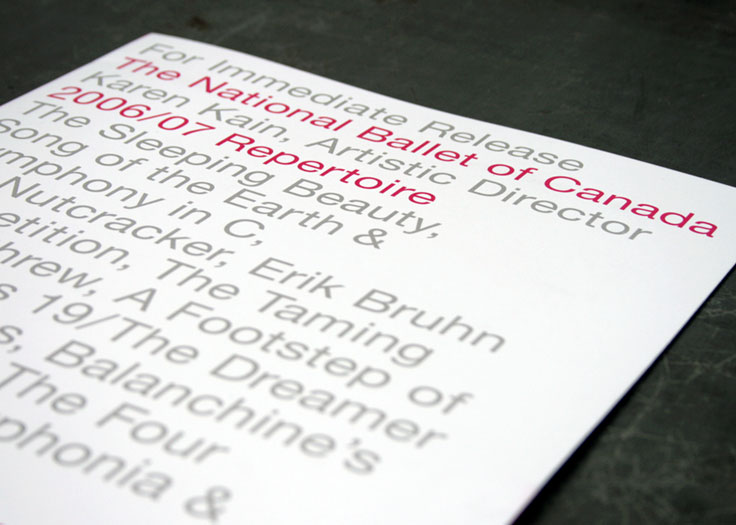 National Ballet of Canada Media Kit