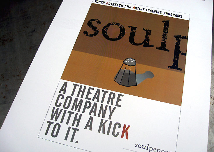 Soulpepper Youth Outreach Poster