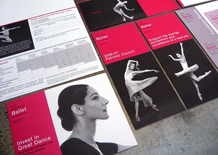 National Ballet of Canada Investment Brochures