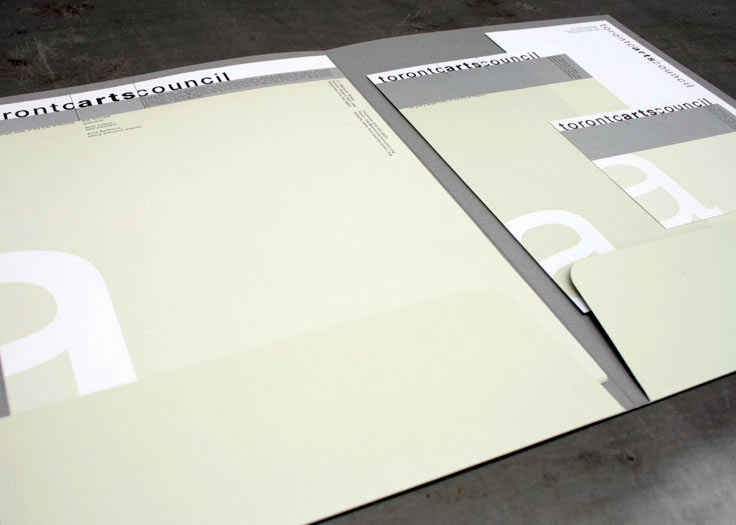 City of Toronto - Toronto Arts Council Stationary Set