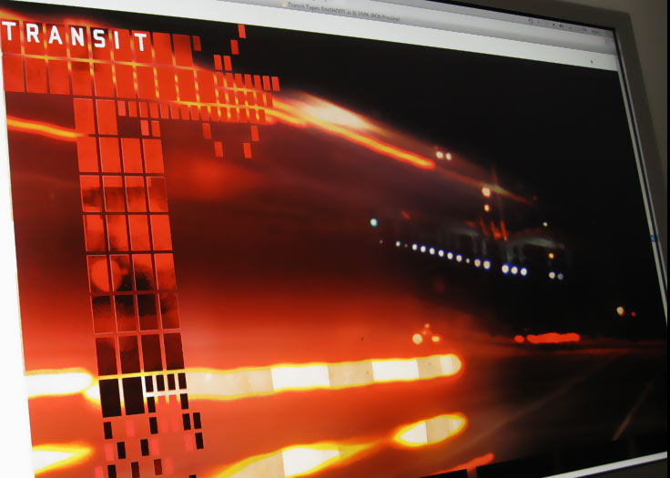 The Transit Tapes "T" Logo on the Website