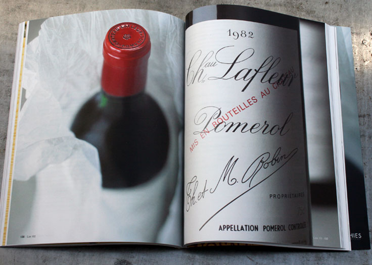 Vintages Auction Catalog Lafluer Spread