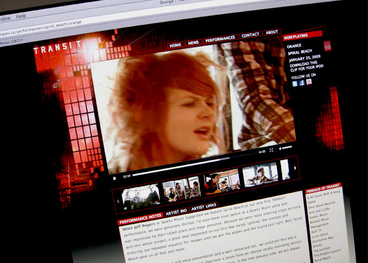 The Transit Tapes Video Player