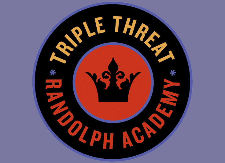 Randolph Academy Triple Threat Logo